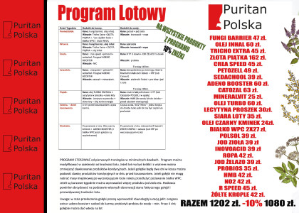 PROGRAM LOTOWY PURITAN PROMO