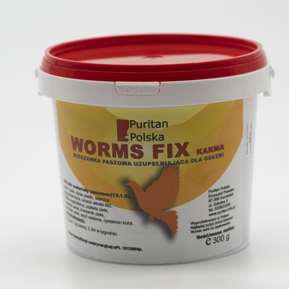 ZIOŁA NA ROBAKI WORMS FIX 300G