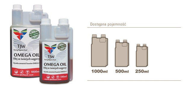 OMEGA OIL - OLEJ ZE ŚWIEŻYCH WĘGORZY Z KWASAMI OMEGA-3 500ML